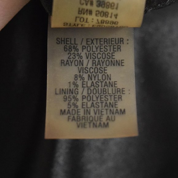 Elie Tahari Metallic Black Jacquard Blazer - Picture 7 of 8